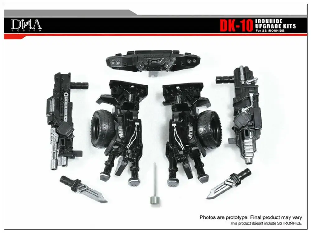 

Transformation toy DNA DK-10 SS14 Ironhide Upgrade Weapon Upgrade Kits will arrive