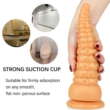 New Octopus Tentacle Dildo Butt Plug Sex Toys Suction Cup G-spot Stimulus Vaginal Dilation Anal Plugs Adult Dildo Soft Dick 18+ 3