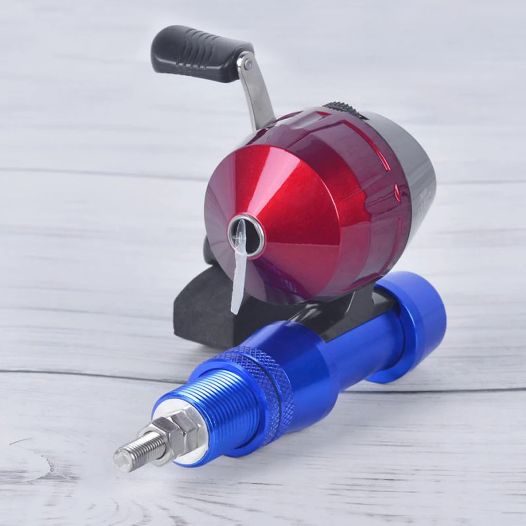 Aluminum Alloy Spincast Fishing Reels 10LB/85YDS Gears for Hunting Fishing Spearfishing Tackles Accessories