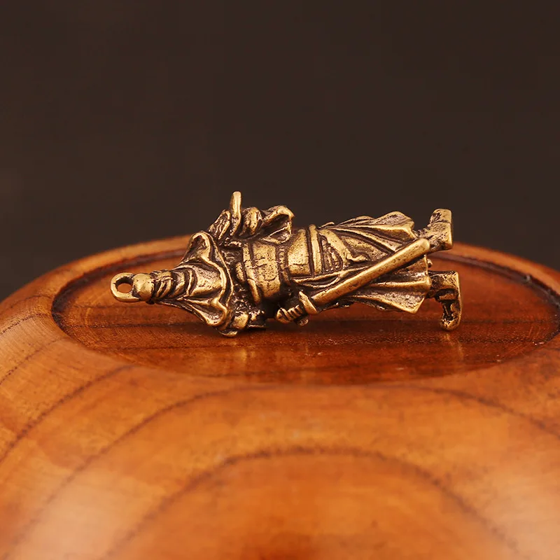 guan gong pendant brass (2)