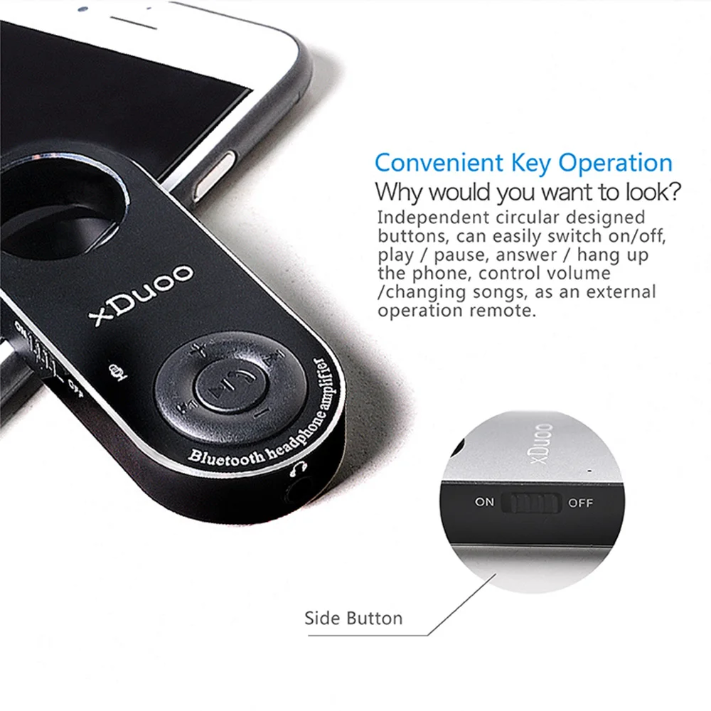 XDuoo XQ-23 Bluetooth стерео усилитель для наушников CSR8670 APTX WM8955 DAC усилитель мощности для наушников усилитель шума микрофон