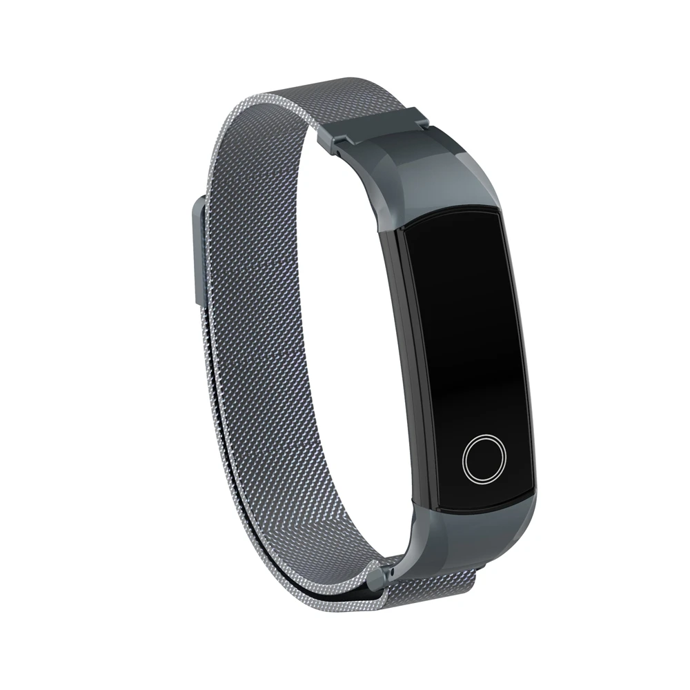 Миланская петля ремешок для huawei Honor Band 4 Band 5 браслет из нержавеющей стали спортивный фитнес ремешок для Honor Band 5 Band 4