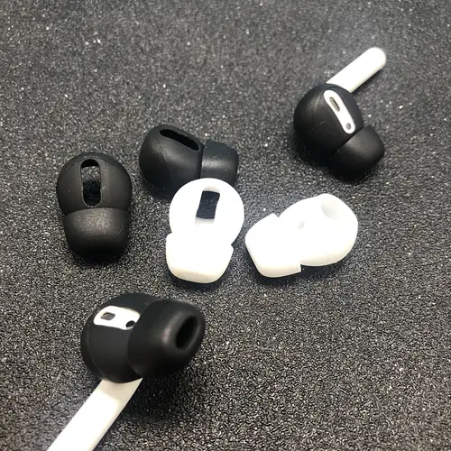 Ear Pads For Airpods 1/2 Wireless Bluetooth Iphone Earphones Silicone Covers Caps Earphone Case Earpads Eartips 2pcs/Pair - Image 2
