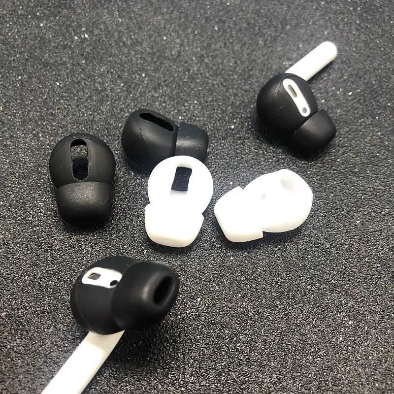 Ear Pads For Airpods 1/2 Wireless Bluetooth Iphone Earphones Silicone Covers Caps Earphone Case Earpads Eartips 2pcs/Pair - Image 2