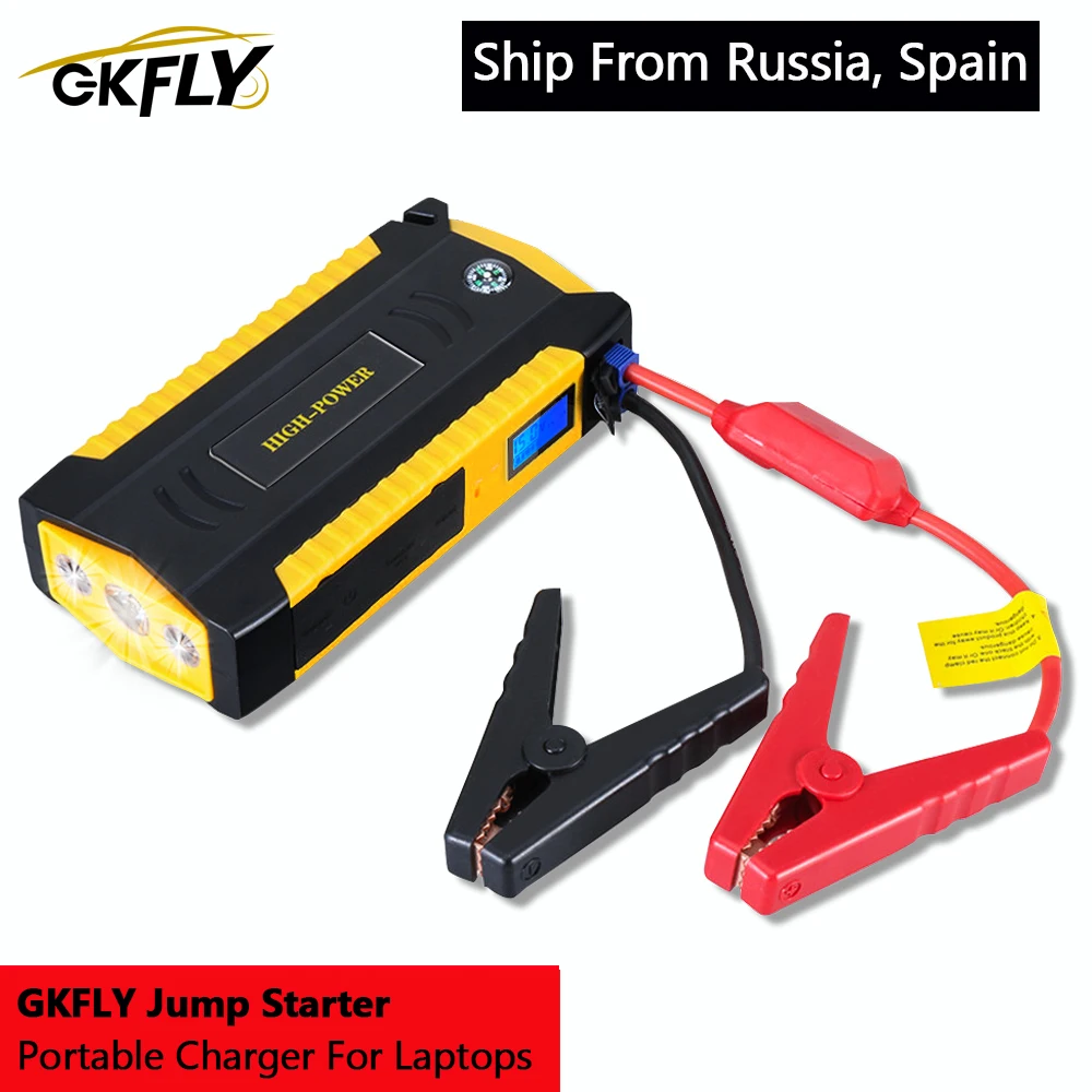Пусковое устройство GKFLY Super Power 16000 мАч 12 В автомобильное пусковое внешний