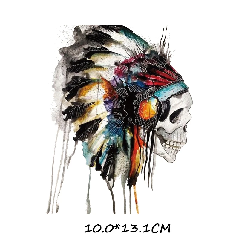 Animal Dinosaur Lion Wolf Crocodile Iron-on Clothes Patches Heat Transfers Vinyl Patch Children Boy Girl DIY Clothing Sticker F - Цвет: 724