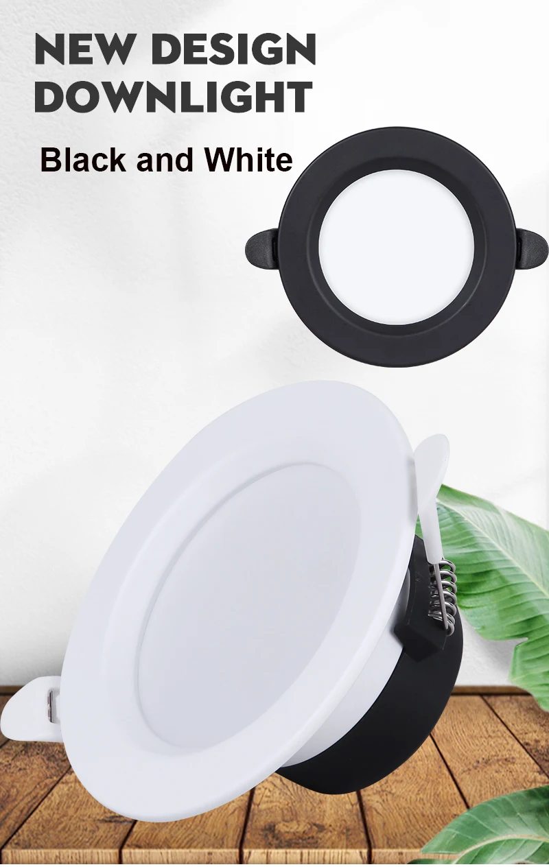 5W 7W 12W 18W AC220V 110V LED Spot Lights Indoor Lighting White/Warm Downlights LED Downlight Recessed Round LED Ceiling Lamp