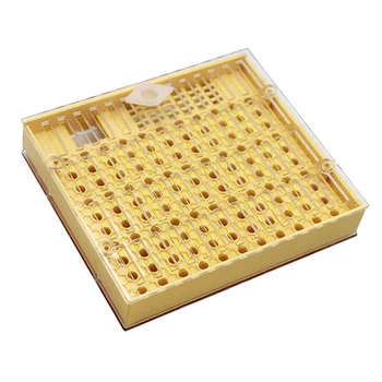 

Cultivating Box Lightweight Bee Non-toxic Plastic Large Queen Rearing System Beekeeping Tools Equipment Set Garden Cage Cell Cup