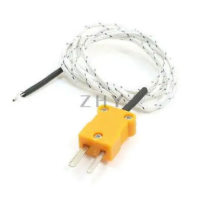

TP01 -50C to 400C Temperature Test 35mm x 15mm K Thermocouple Sensor Probe