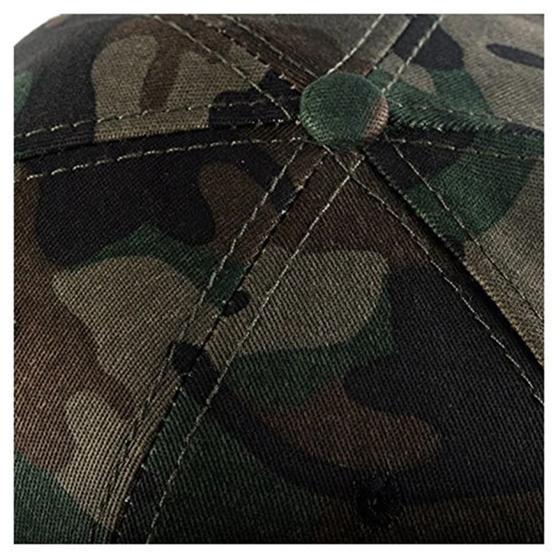 WuKe 2 шт Вышивка Snapback, бейсболка с плоским козырьком хип-хоп кепки, зеленый камуфляж и черный камуфляж волны