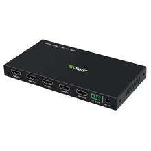 AIMOS HDMI Sn Splitter 4 in 1 Out Switch DNF Split Sn Supporto 4 Ingresso Del Segnale HDMI 5 Modalità di Interruttore