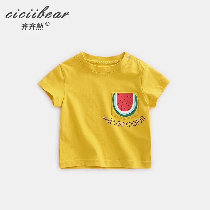 Ciciibear/От 1 до 5 лет спортивный костюм для маленьких мальчиков летняя детская