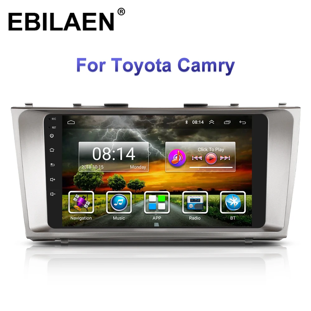 

Car Radio Multimedia Player For Toyota Camry 40 2006-2011 Autoradio 2Din Android 8.1 GPS Navigation Tape Recorder Stereo