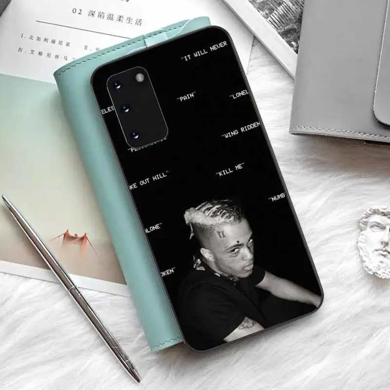 TOPLBPCS Rap Singer Xxxtentacion черный чехол для телефона Samsung S6 S10 5G S7 EDGE S8 S9 S20 PLUS S10Lite|Бамперы| |