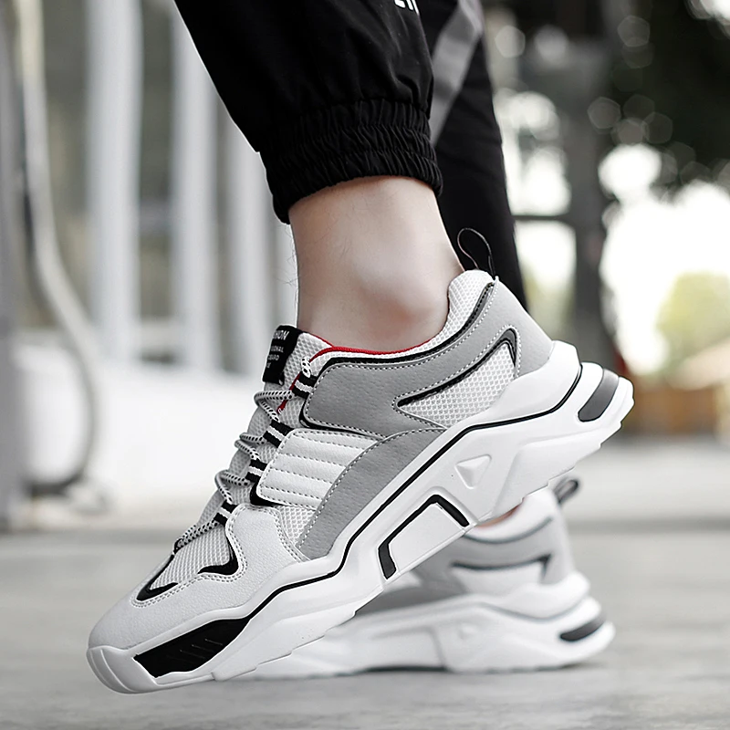 Thick bottom men's shoes Trendy men's shoes Trainer Shoes loafers running Comfortable Shoes for men shoes for menTrend Trend