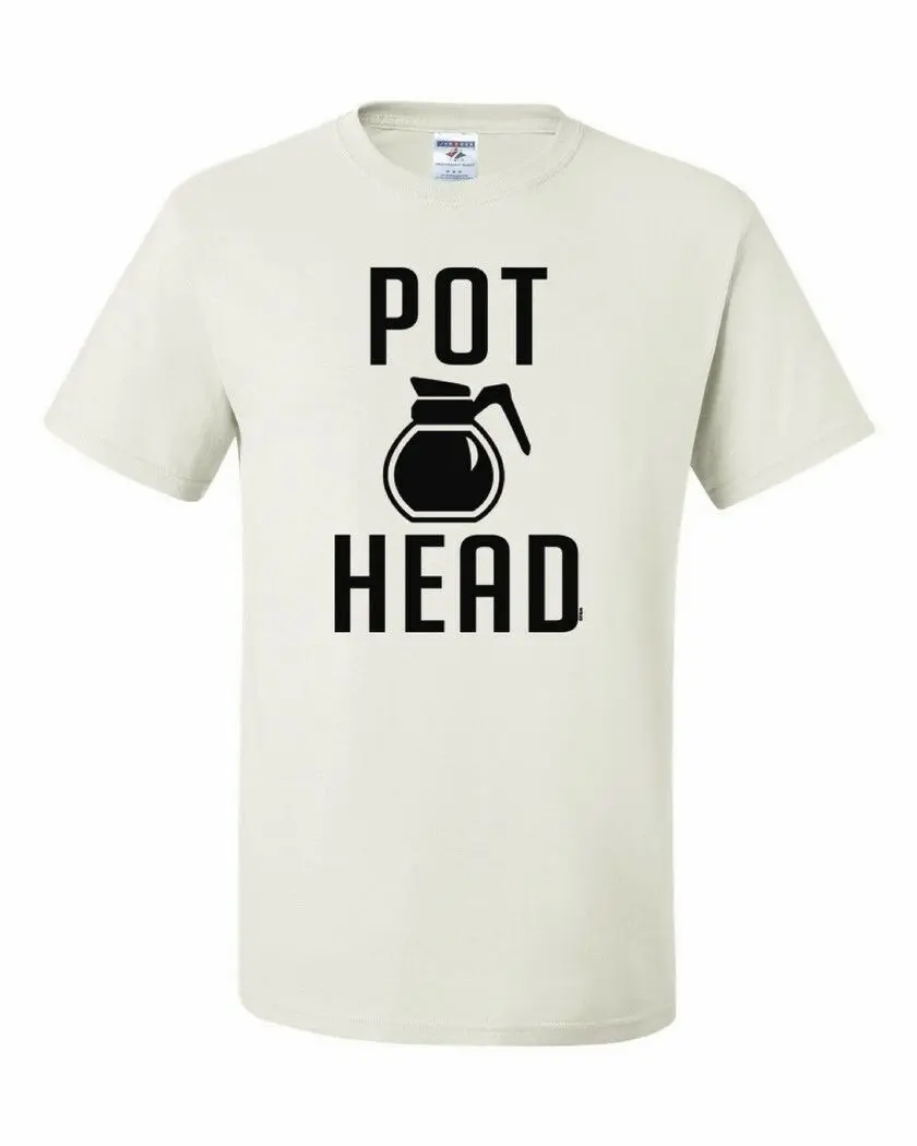 Pot Head футболка Веселая кофейная футболка|Футболки| |