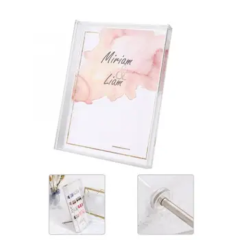 

Nail Polish Organizer Nail Artwork Acrylic Display Frame Polish Color Gel Tips Display Manicure Salon Accessories Nail Display