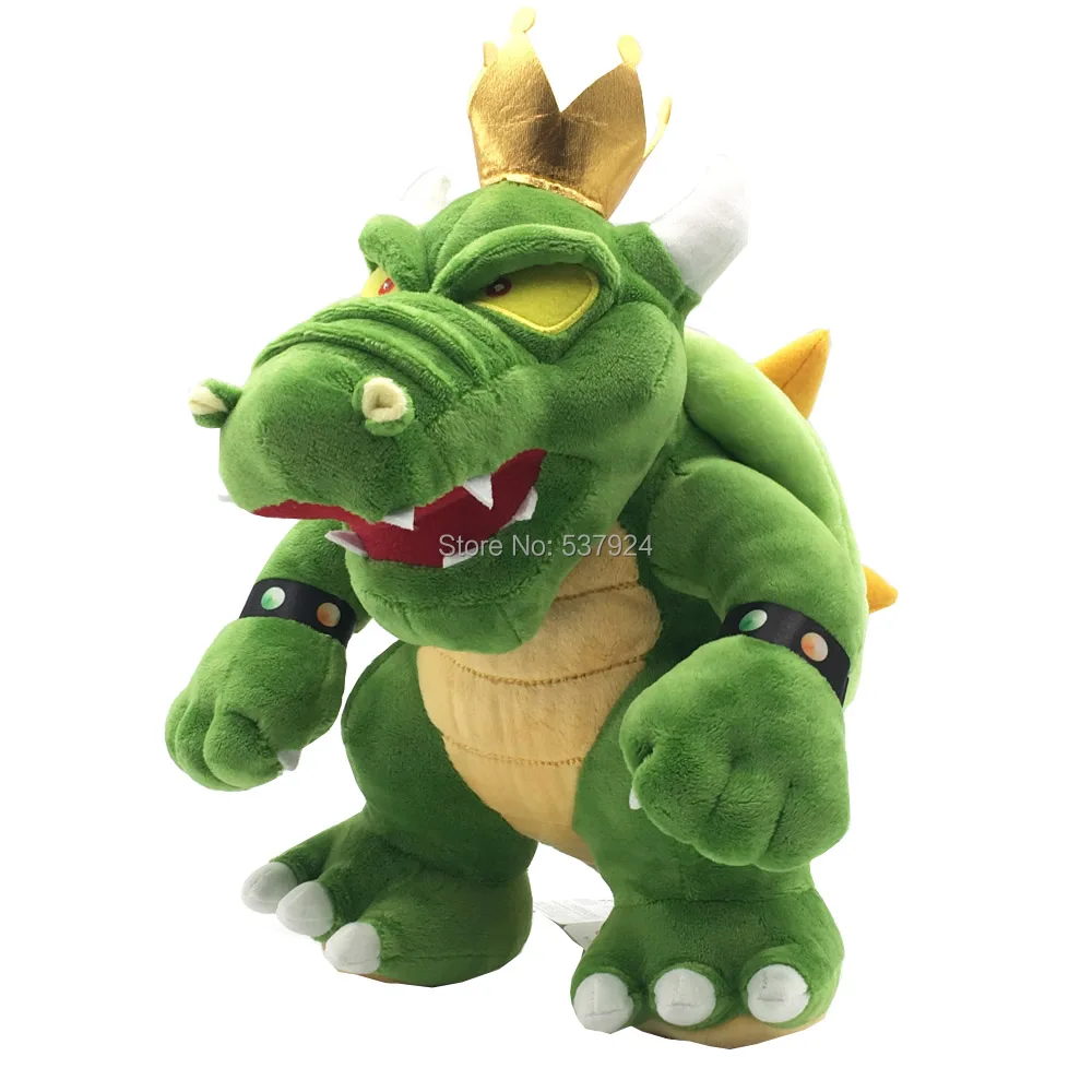 Марио Синий Bowser сухой Bowser King Bowser koopa Bowser платье 10-1" 25-36 см плюшевая кукла