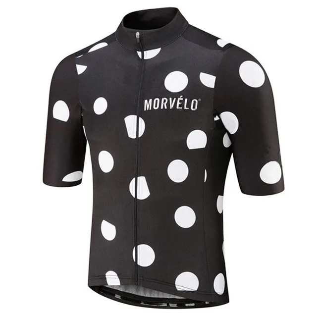 Morvelo Pro Team Мужская Летняя велосипедная Джерси с коротким рукавом рубашка быстросохнущая велосипедная MTB велосипедная верхняя одежда силиконовая Нескользящая - Цвет: 06