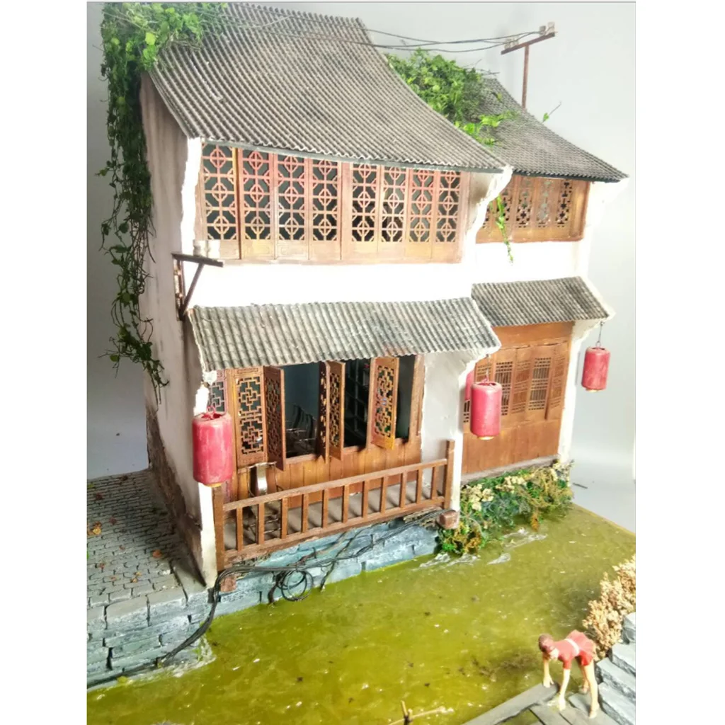 Resin Vine Rattan Model - Scenery Model Miniature Plants for DIY Scenes
