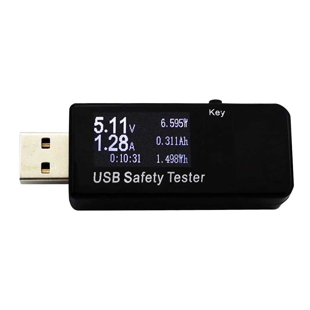 Многофункциональный Амперметр USB тестер безопасности цифровой емкость напряжения мини точный детектор тока домашний источник питания монитор