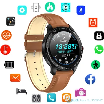 

Business smart band men Wristband women smart bracelet Android IOS fitness tracker heart rate Leather Strap men Smartband ladies