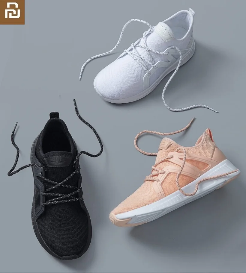 Youpin 90 дышащая вязаная повседневная обувь runningshoes спортивные кроссовки поддержка