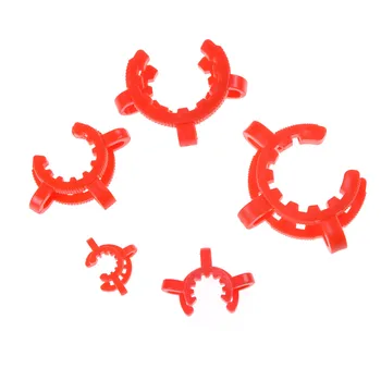 

10 pcs 29# 23mmx28mm Laboratory Plastic Clip,Lab Keck Clamp Use for Glass Ground Joint
