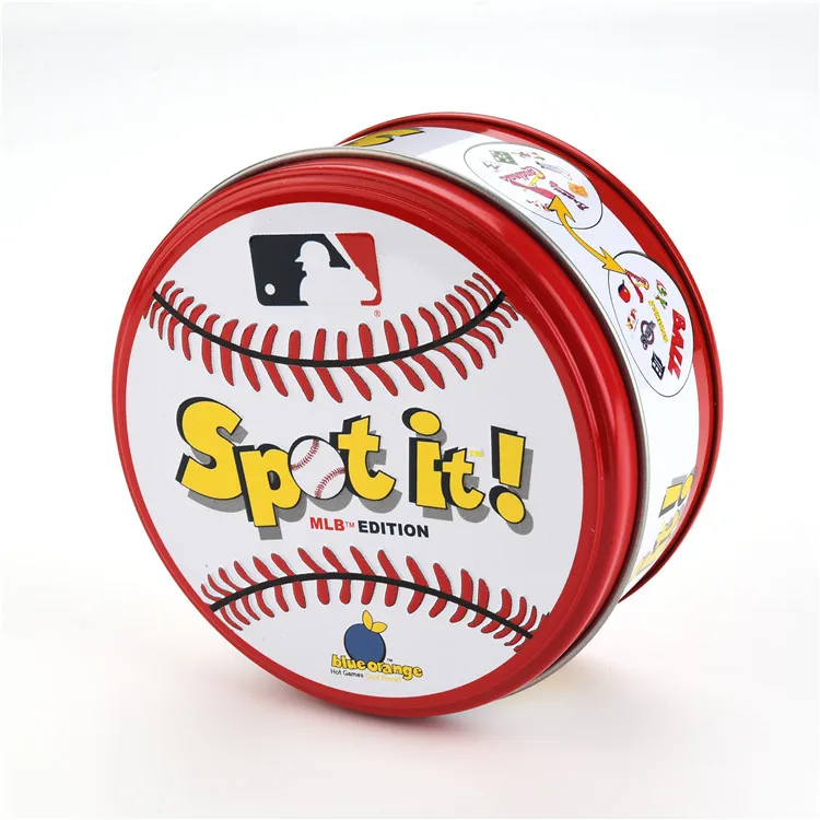 Хэллоуин Dobbles Spot Cards It Hip 17 английская версия на дороге настольная игра высокое качество оригинальное издание животные металлическая жестяная коробка
