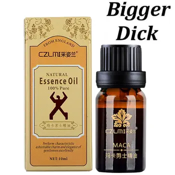 

New Maca Male Herbal Big Dick Essential Oil for Men To Increase Cock Growth Fast Viagra Massage Oil 10ml Enlargement Product