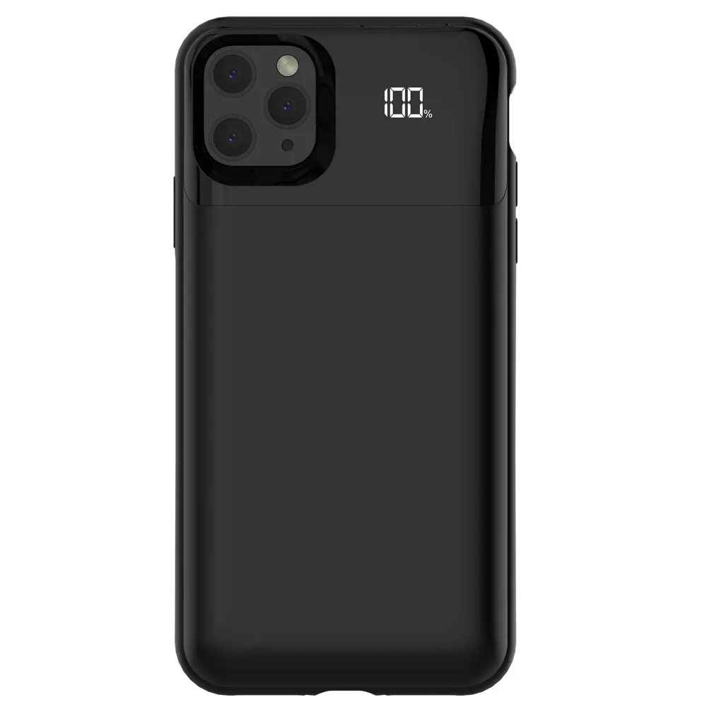 5500 мАч для iPhone 11 11Pro Max QI Беспроводная зарядка портативный блок питания внешний аккумулятор зарядное устройство чехол защитный чехол