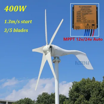 

wholesale 300w horizontal wind turbine generator 12v 24v 48v for home