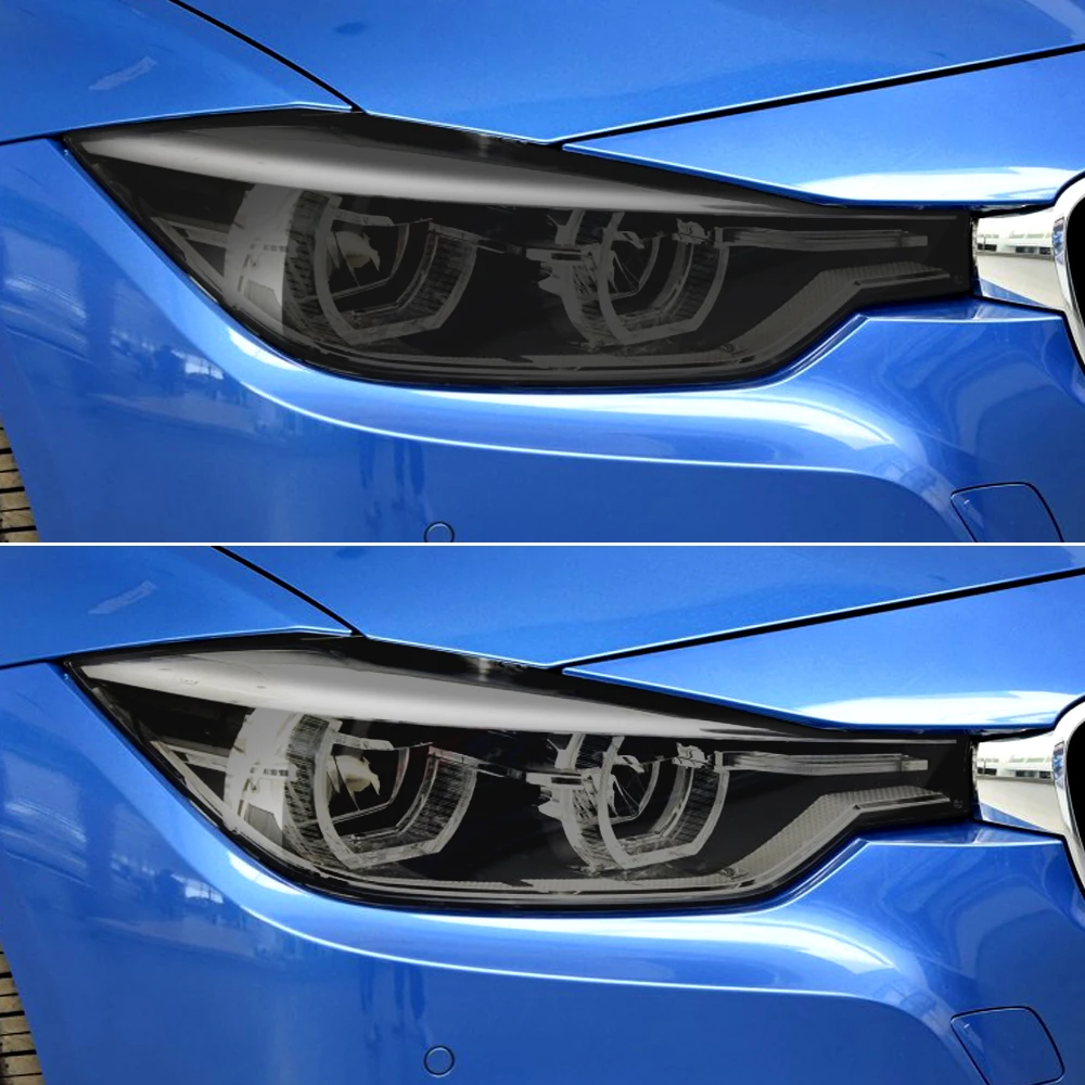 Car Light Headlight Taillight Tint Vinyl Film Sticker For Bmw E46 E60
