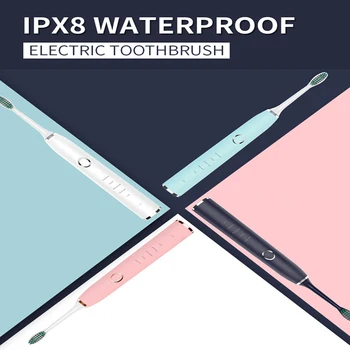 

USB rechargeable electric toothbrush DuPont toothbrush head cleaning teeth electric rotating toothbrush travel toothbrush