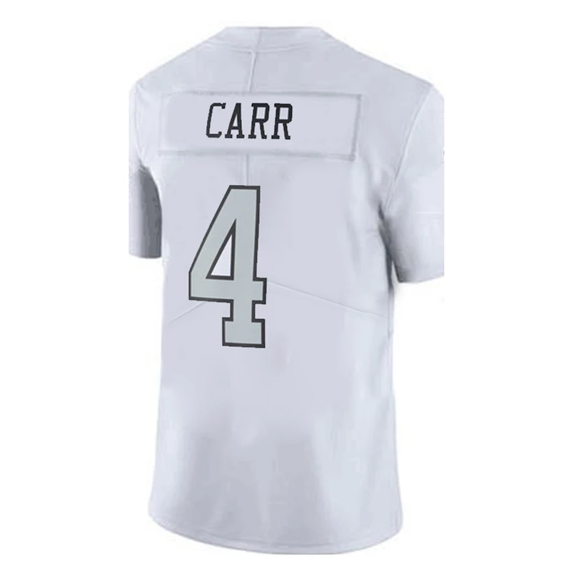 24 Marshawn Lynch 4 Derek Carr мужские Джерси 82 Jordy Nelson 34 BO Jackson 52 Khalil Mack майки - Цвет: Color Rush
