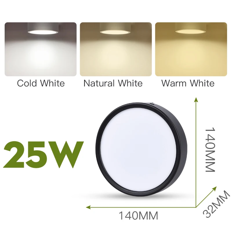 LED Downlight 5/10/15W Led Spot 220V Spotlight Ceiling Surface Mounted Down Light Lamp For Home Kitchen Shop Indoor Lighting ceiling light fixture Downlights