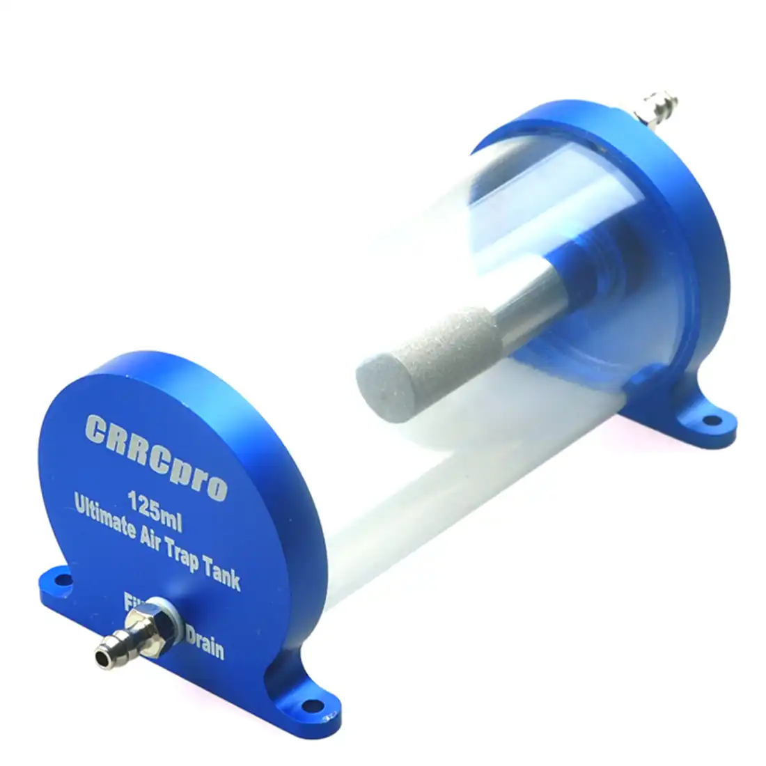 1PCS CNC Transparent Fuel Tank CRRCPRO Anti bubble 125ml 250ml Fuel Tank for RC Aircraft