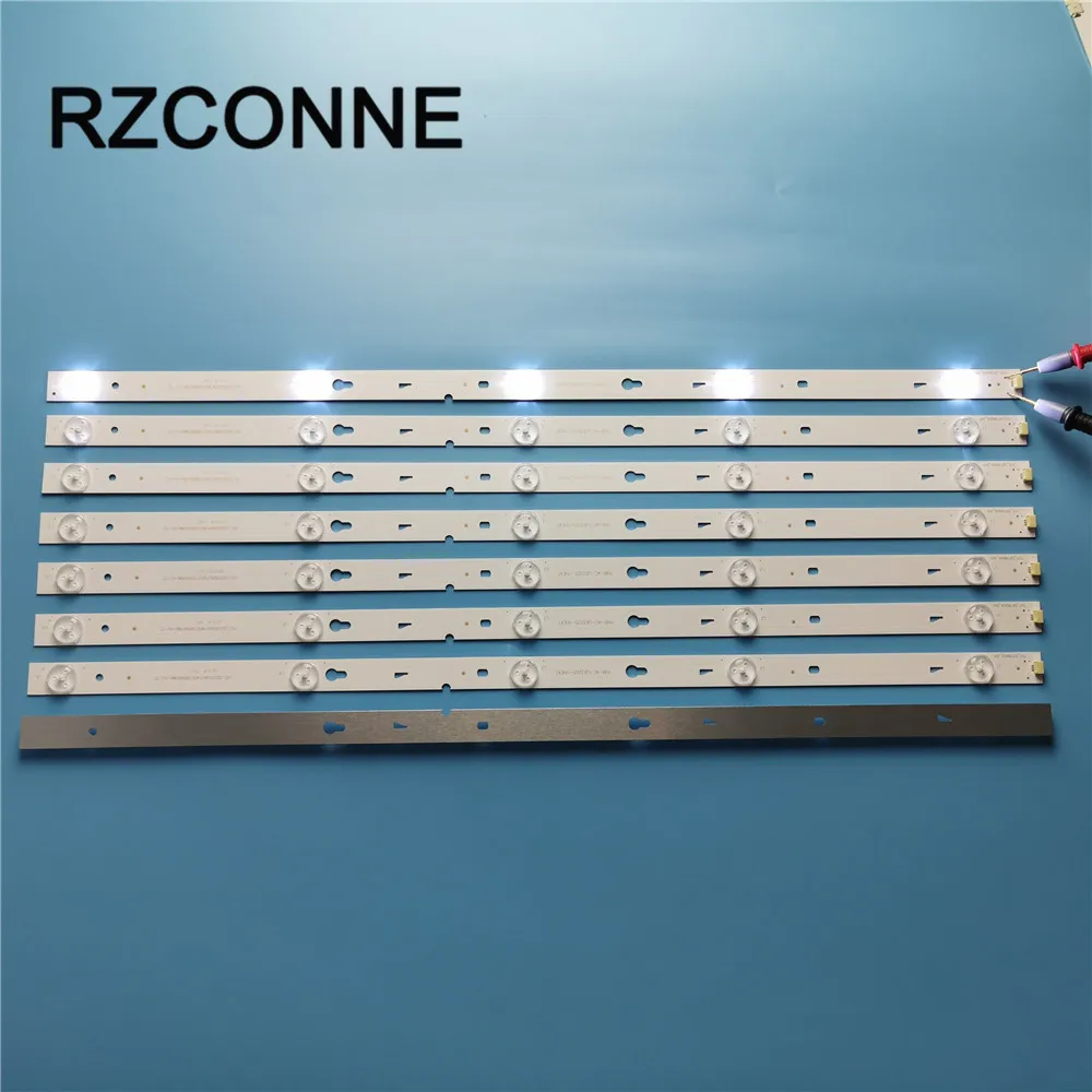 8pcs LED Ʈ  Ʈ 5leds TCL D55A710 TOT-32F3800A 4C-LB3205-YHEX1 OEM55LB09_LED 55FS3750 D55A810 D55A710