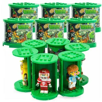 

2020 Genuine Plants vs Zombies Figures Building Blocks PVZ Action Figures LegoED Role Play Battles Learning Doll Children Toy