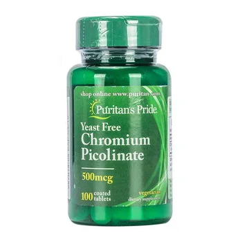 

Chromium Picolinate 500 mcg 100 pcs free shipping