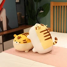 

40/50cm high quality fat tiger doll plush doll is a birthday and wedding gift decoration for friends and kids