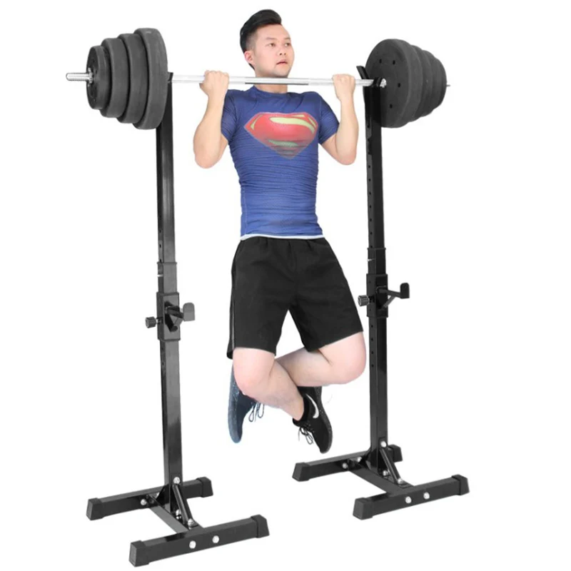 セール アウトレットオンライン 調整可能なスクワットラック 150kg 筋力トレーニング フィットネストレーニング ホームワークアウト機器 ウェイトリフティング 最短即日 New Spirit Org Il