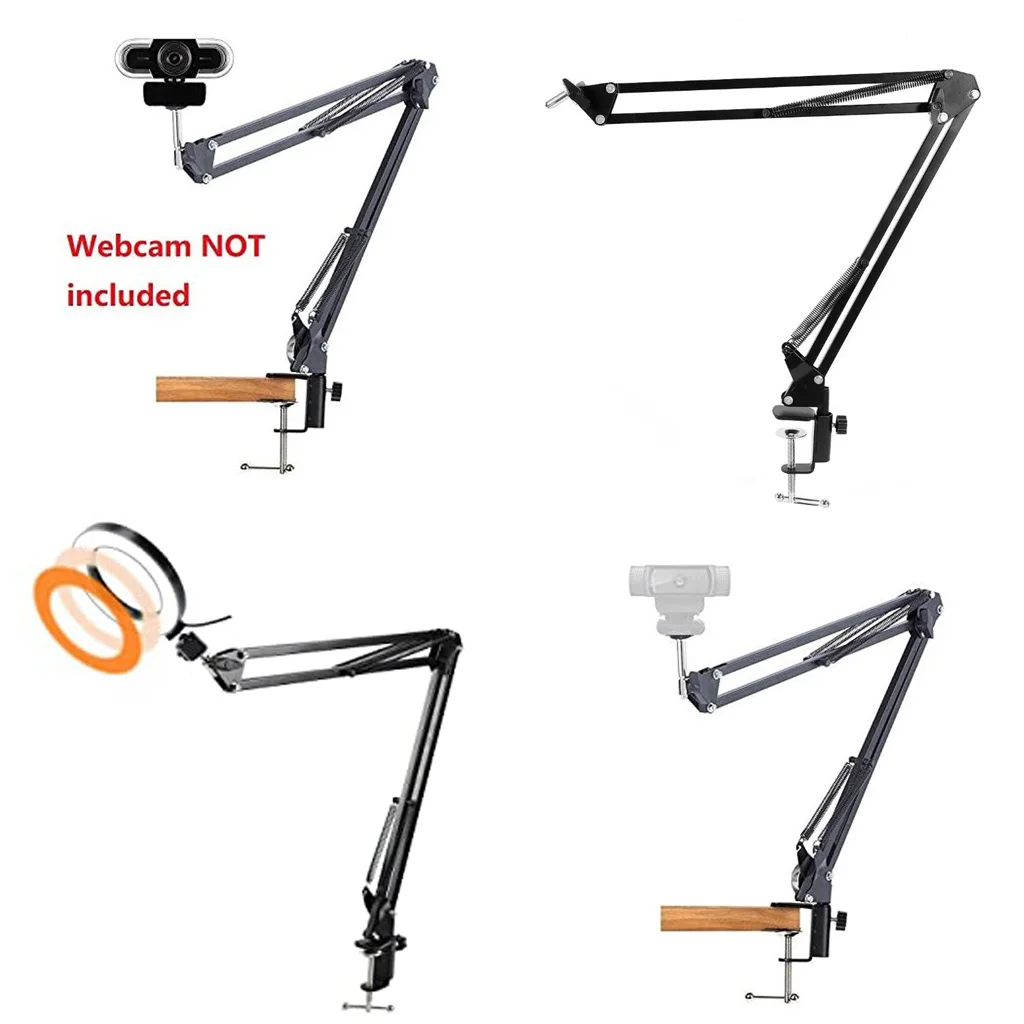 Adjustable For Logitech Webcam C922 C930E C930 C920 Tripod Mount Holder Stands