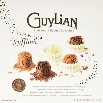 

Guylian Trufflina Surtido de 16 belga de chocolate con leche Chocolate Truffle relleno