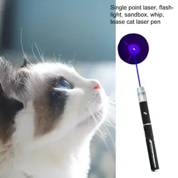 

New 5Mw Red Light Green Light Blue Purple Single Point Laser Pointer Flashlight Sandbox Pointer Cat Funny Dog Toy