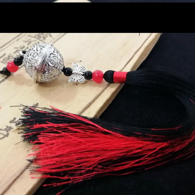 Mo Dao Zu Shi Wei Wuxian костюм для косплея кисточкой Вышивка Grandmaster of Demonic культивирование Хэллоуин карнавальные ботинки подарки - Цвет: Бежевый