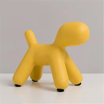 

Nordic Ins Creative Modern Simple Resin Handicrafts Dog Knick-Knack Home Decoration Accessories A1090