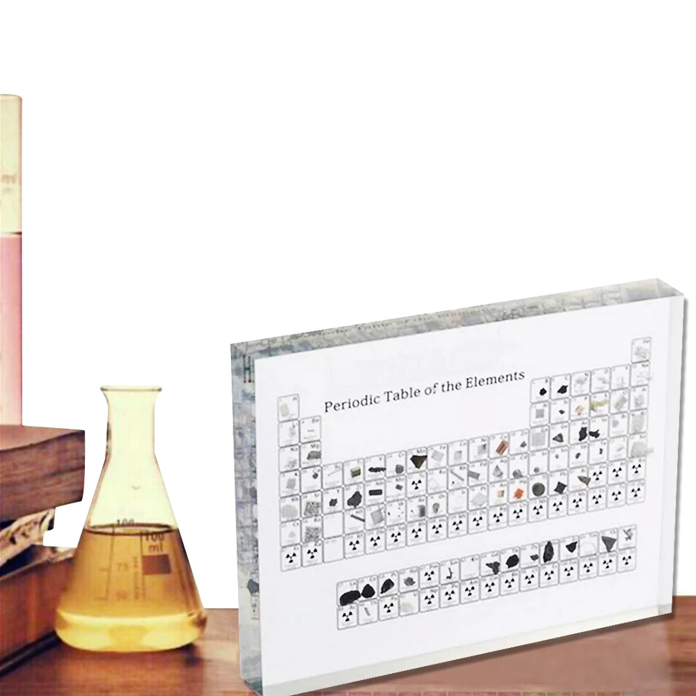  Home Periodic Table Display Without Elements Student Acrylic Teaching Teacher's Day Birthday Back T - 4000074016719