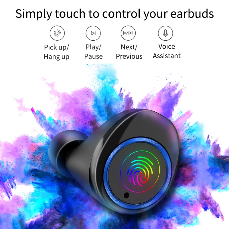 Сенсорное управление X11 TWS беспроводные наушники Bluetooth 5,0 Наушники дисплей питания с зарядным устройством спортивные стерео беспроводные наушники