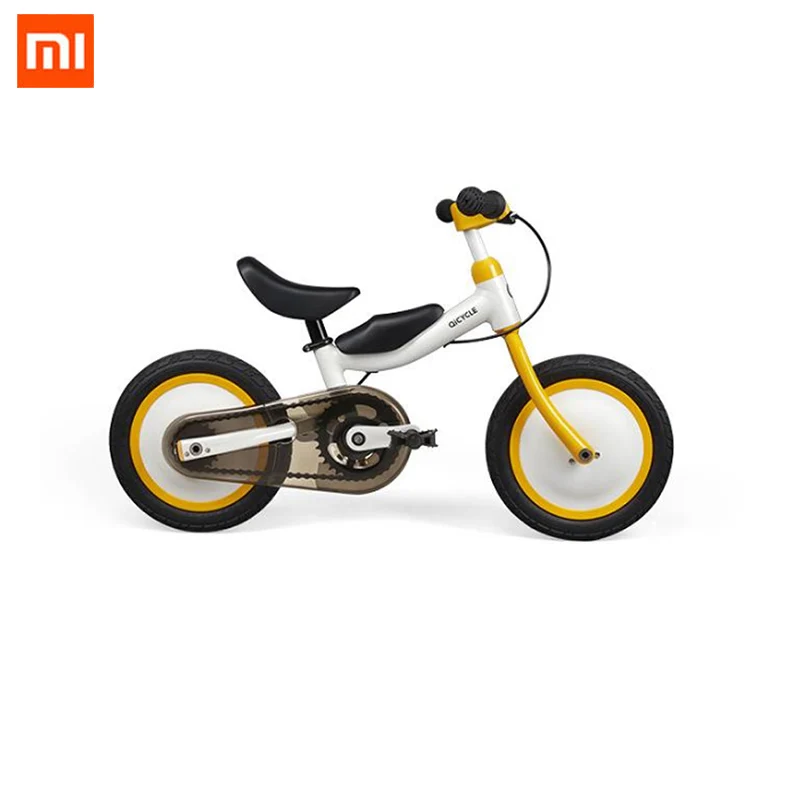 В наличии Xiaomi MiJia QiCycle велосипед трехколесный скутер 12 дюймов для детей желтого
